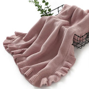 Dual-Use Knit Baby Blanket